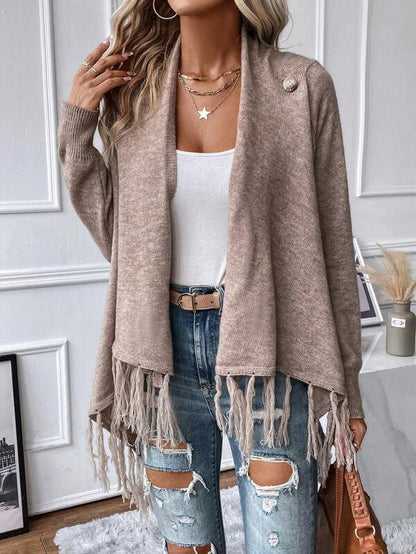 Modern Plain Long Sleeve Sweater